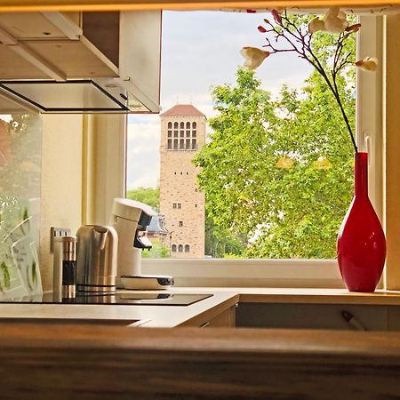 Dompanorama Der Weisse Pfau Apartment Fuer 2-4Pers Speyer Exterior foto